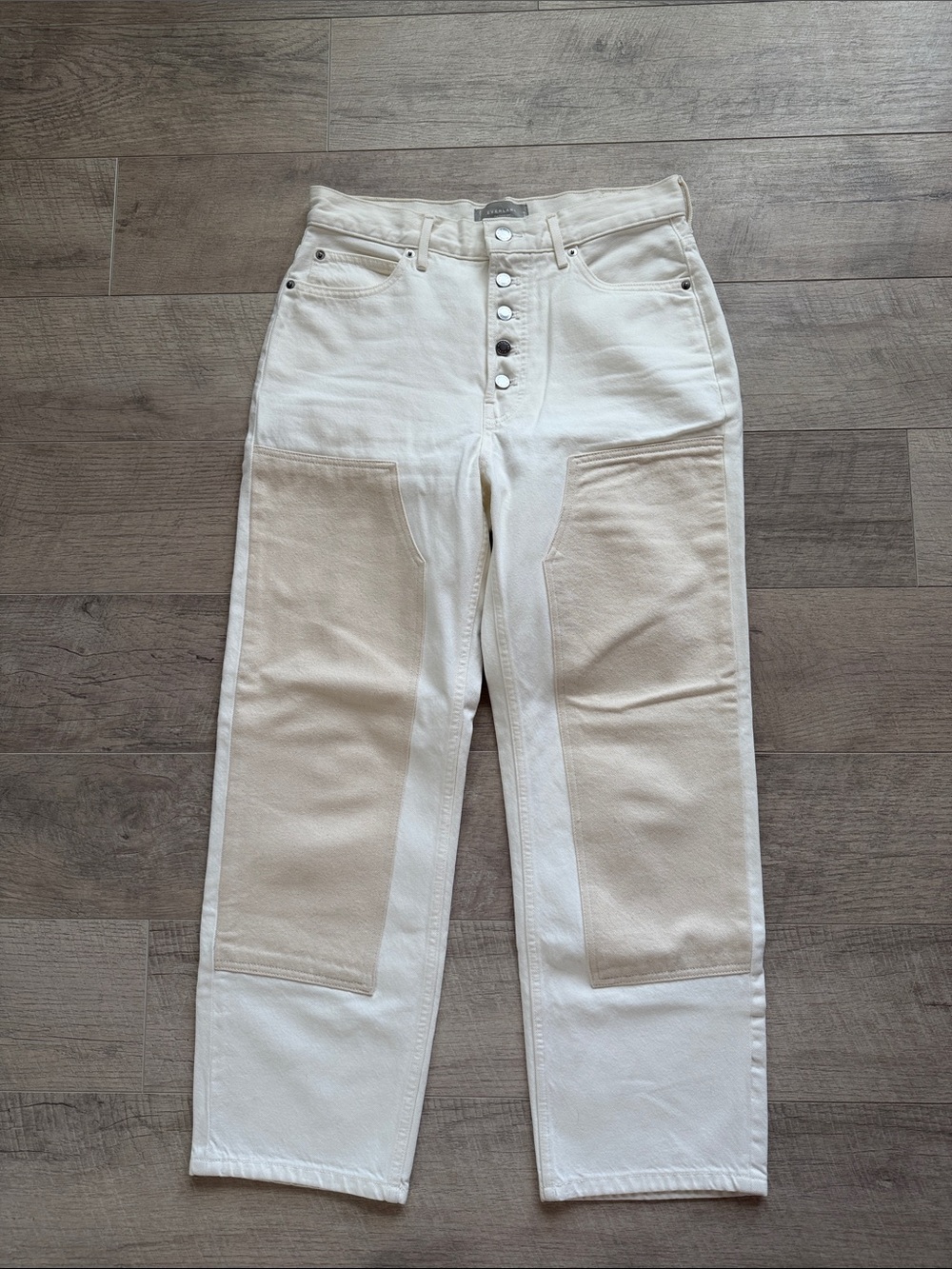 Everlane Painter Jean Bone Ecru